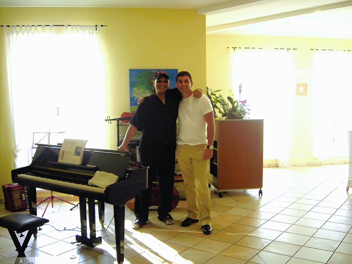 Curt Liberty mit Al McKay — Earth, Wind & Fire